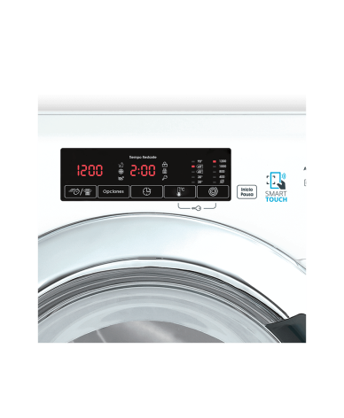 Lavarropas Candy Grando Vita 8KGS 1200RMP WIFI GVS128C3-12 - Proveeduria de la Mutual del Club Atletico Pilar