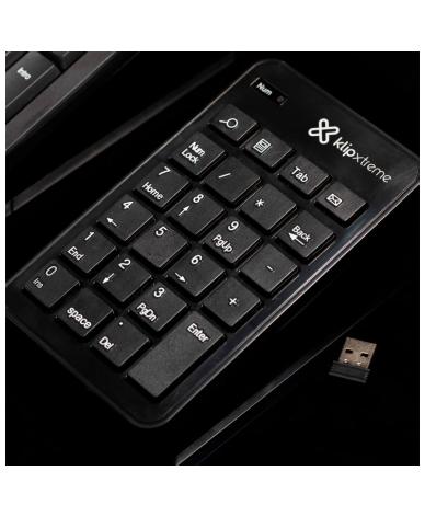 Teclado Numerico Klip Xtreme Inalambrico ZYPHER KNP-110 - Proveeduria de la Mutual del Club Atletico Pilar