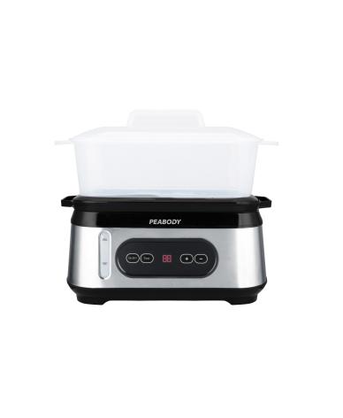 Vaporera Peabody ST 1000IX 950W 3 Bandejas - Proveeduria de la Mutual del Club Atletico Pilar