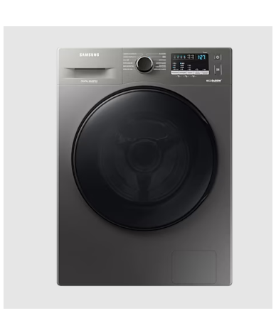 Lavarropas Samsung 7 KGS 1400RPM Inverter Con Ecobubble WW70AA46BX Silver - Proveeduria de la Mutual del Club Atletico Pilar