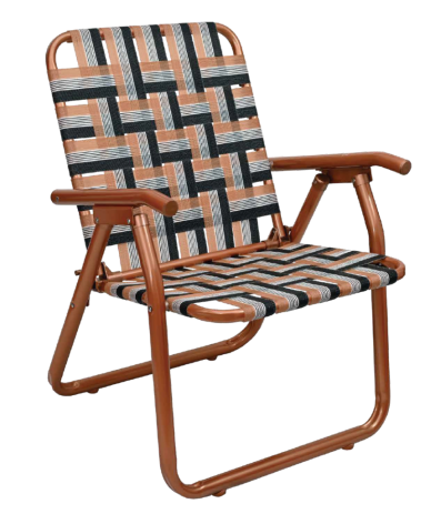 Sillon Plegable Cintas 80049 Descansar Caño Aluminio 1 1-4 Cobre - Proveeduria de la Mutual del Club Atletico Pilar