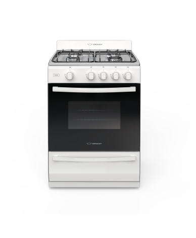 Cocina Ormay Inox Blanca - Proveeduria de la Mutual del Club Atletico Pilar
