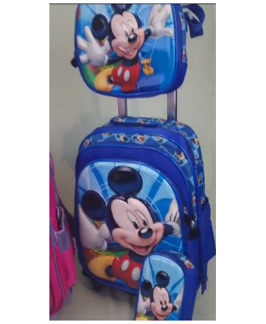 Mochila Carrito Infantil 3D - Proveeduria de la Mutual del Club Atletico Pilar