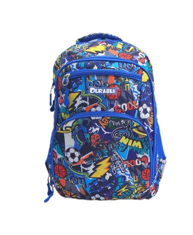 Mochila Escolar Durable 3 Cierres - Proveeduria de la Mutual del Club Atletico Pilar