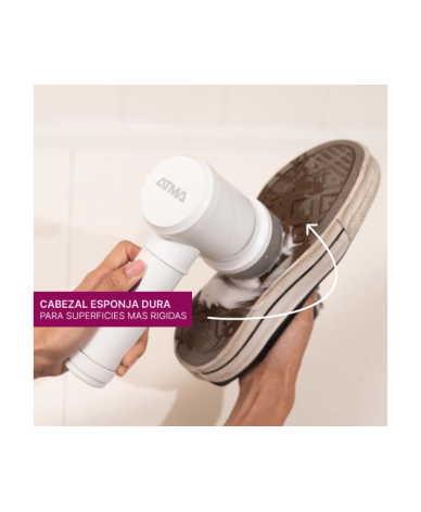Cepillo Eléctrico Limpia Zapatillas Atma LZ1223PI - Proveeduria de la Mutual del Club Atletico Pilar
