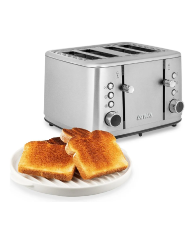 Tostadora Atma Inoxidable 4 Rebanadas TO9000IP - Proveeduria de la Mutual del Club Atletico Pilar