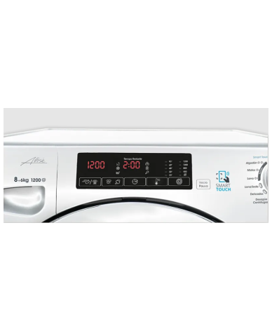 Lavasecarropas Candy 8+6 KGS 1200RPM GVSW286T - Proveeduria de la Mutual del Club Atletico Pilar
