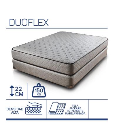 Colchón Gani Duoflex 190X 140 X 22 - Proveeduria de la Mutual del Club Atletico Pilar