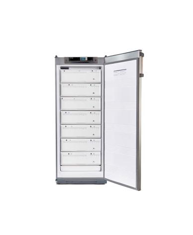 Freezer Vertical Kohinoor 250 LTS Acero KFVA 25-8 - Proveeduria de la Mutual del Club Atletico Pilar