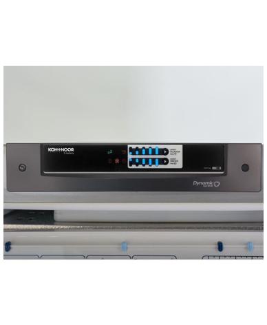 Freezer Vertical Kohinoor 250 LTS Acero KFVA 25-8 - Proveeduria de la Mutual del Club Atletico Pilar