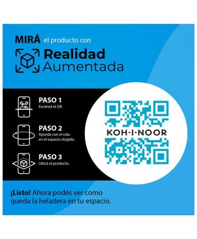 Freezer Vertical Kohinoor 250 LTS Acero KFVA 25-8 - Proveeduria de la Mutual del Club Atletico Pilar