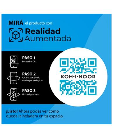 Heladera Kohinoor Ciclica 413 LTS KHD 43-7 - Proveeduria de la Mutual del Club Atletico Pilar