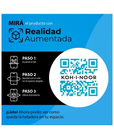 Heladera Kohinoor No Frost Duo Cooling 417 LTS Inverter KHGF 41DI-10 - Proveeduria de la Mutual del Club Atletico Pilar