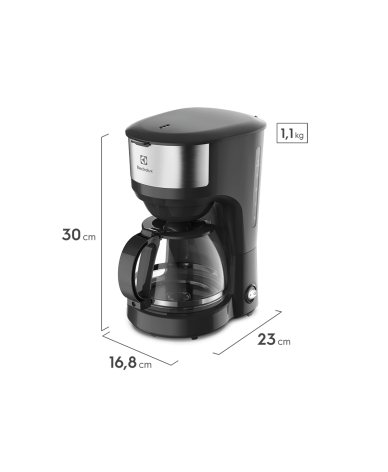 Cafetera Electrica Electrolux 750W 1,2 LTS ECM20 - Proveeduria de la Mutual del Club Atletico Pilar