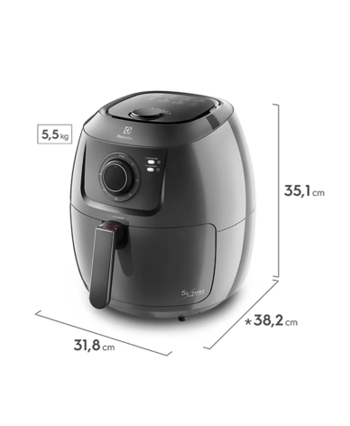Freidora de Aire Electrolux 1800W 6,5 LTS EAF50 - Proveeduria de la Mutual del Club Atletico Pilar