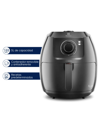 Freidora de Aire Electrolux 1800W 6,5 LTS EAF50 - Proveeduria de la Mutual del Club Atletico Pilar