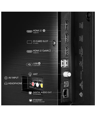 TV Hisense 85 Smart QLED 85Q6N Google - Proveeduria de la Mutual del Club Atletico Pilar