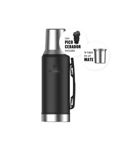 Termo Stanley Mate 1,2LTS Negro - Proveeduria de la Mutual del Club Atletico Pilar